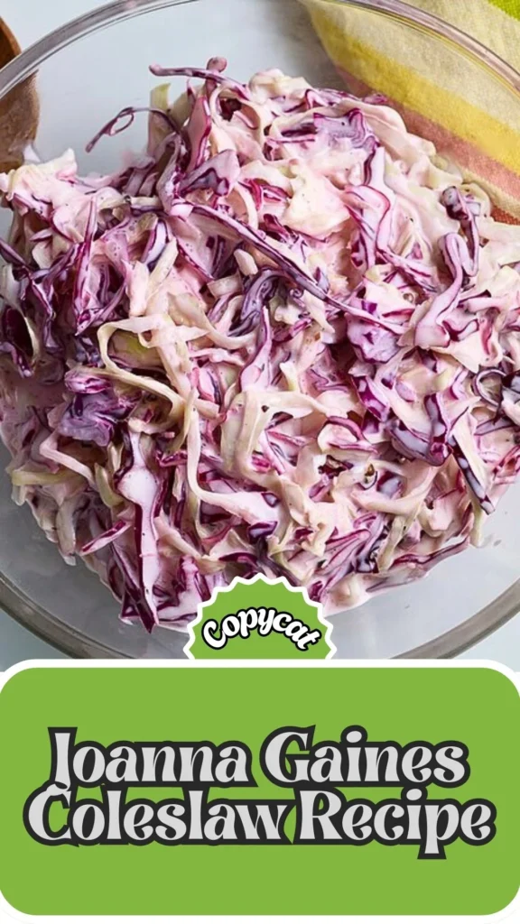 Copycat Joanna Gaines Coleslaw Recipe