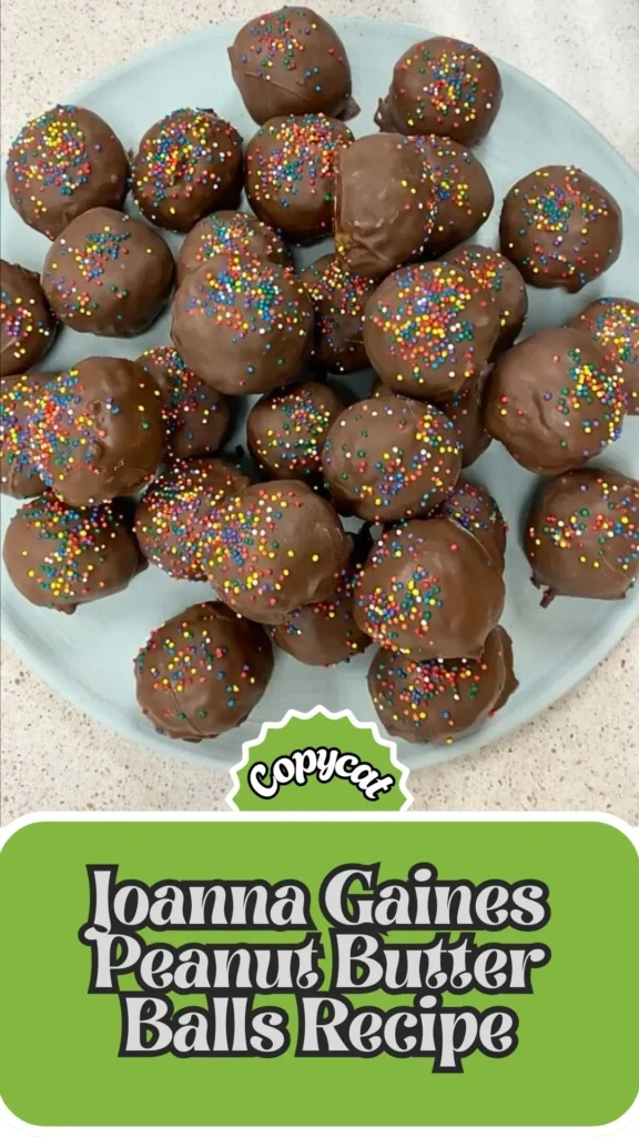 Copycat Joanna Gaines Peanut Butter Balls Recipe