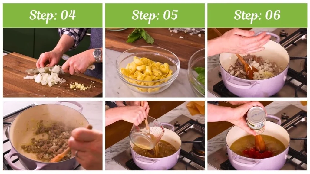 How to Make Joanna Gaines Spinach Tortellini Soup