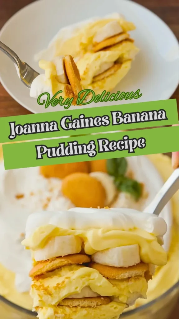 Joanna Gaines Banana Pudding
