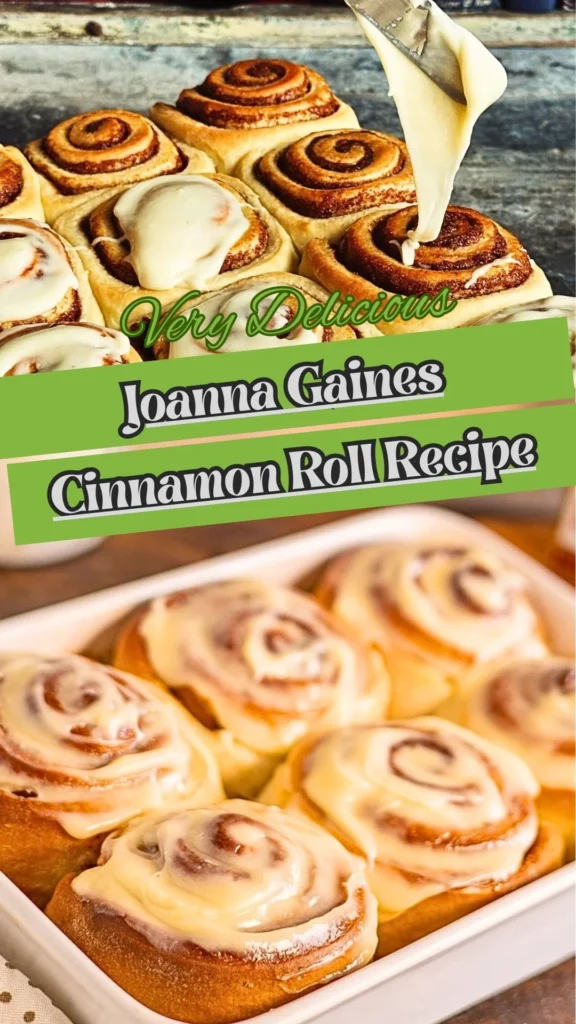 Joanna Gaines Cinnamon Roll Recipe