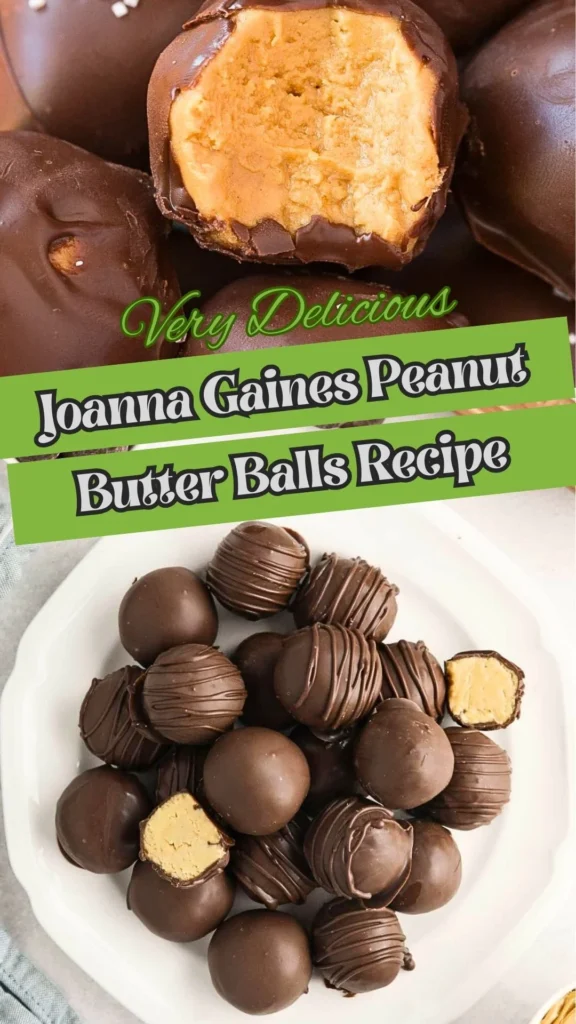 Joanna Gaines Peanut Butter Balls