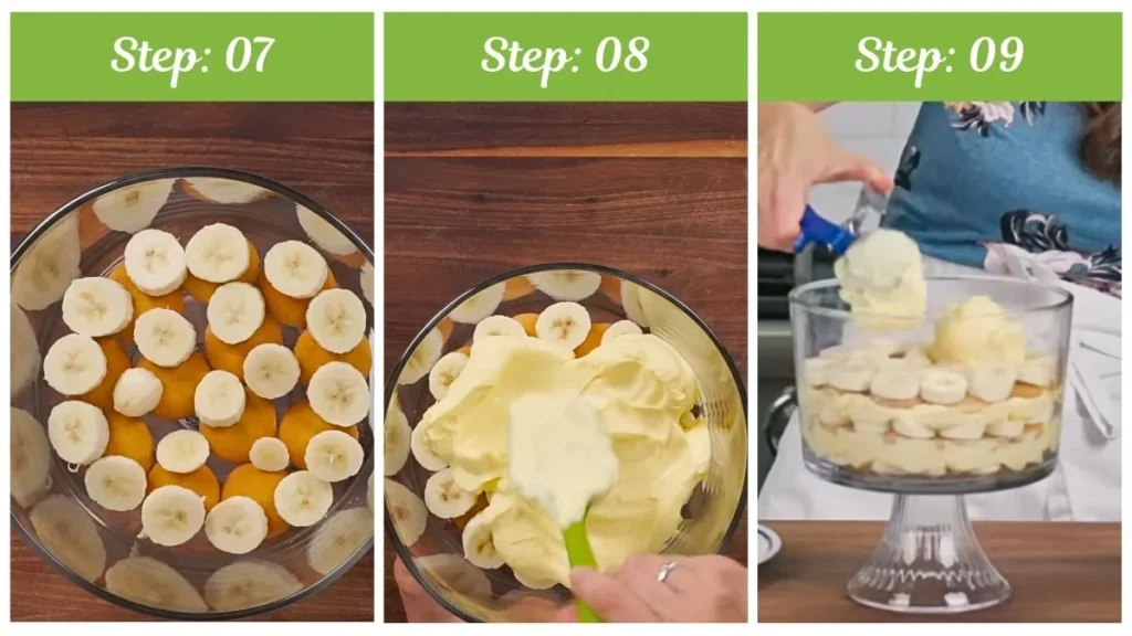 Preparing the Joanna Gaines Banana Pudding