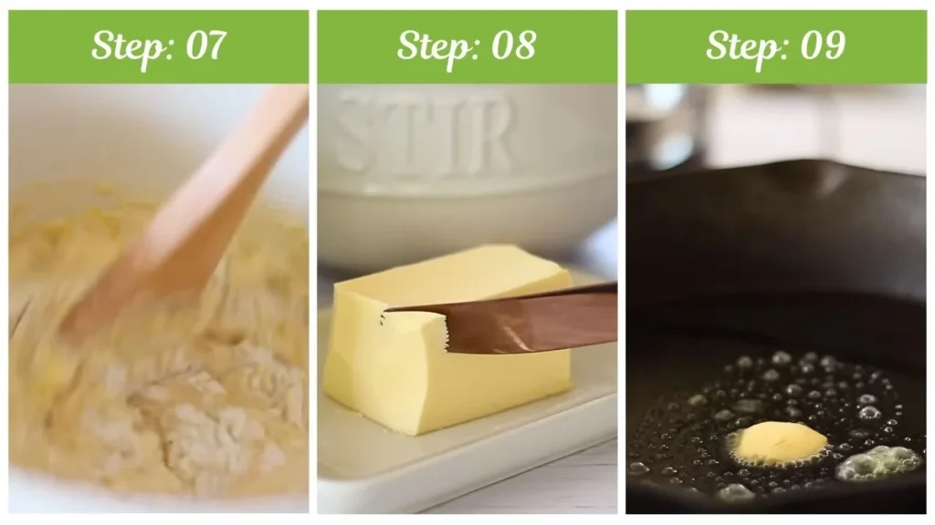 Preparing the Joanna Gaines Pancake