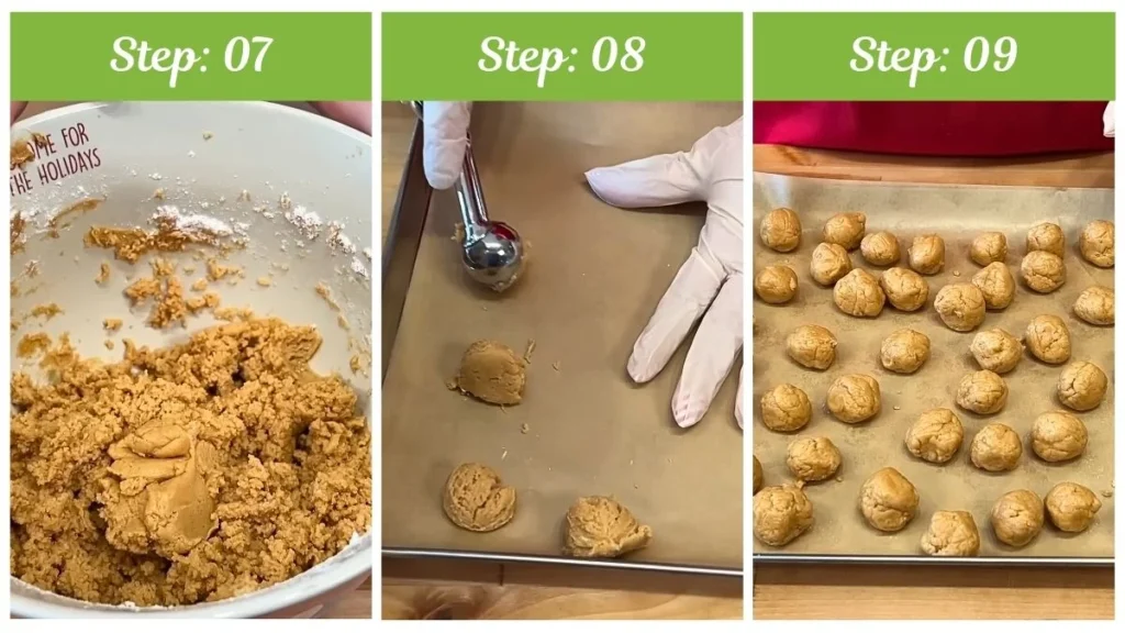 Preparing the Joanna Gaines Peanut Butter Balls