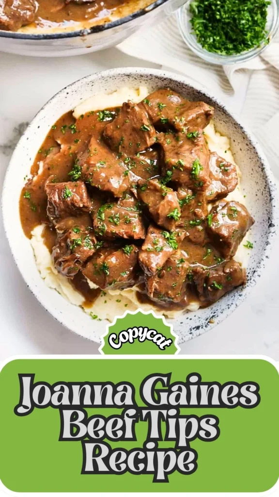 Copycat Joanna Gaines Beef Tips Recipe