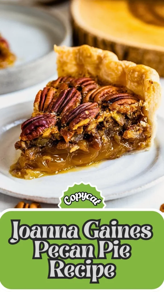 Copycat Joanna Gaines Pecan Pie Recipe