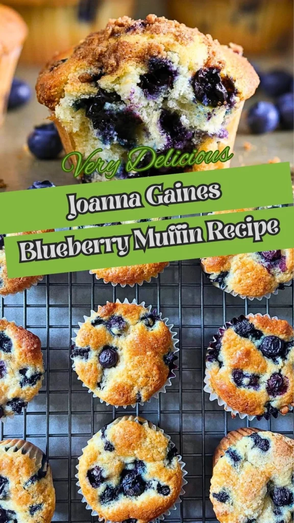 Joanna Gaines Blueberry Muffin