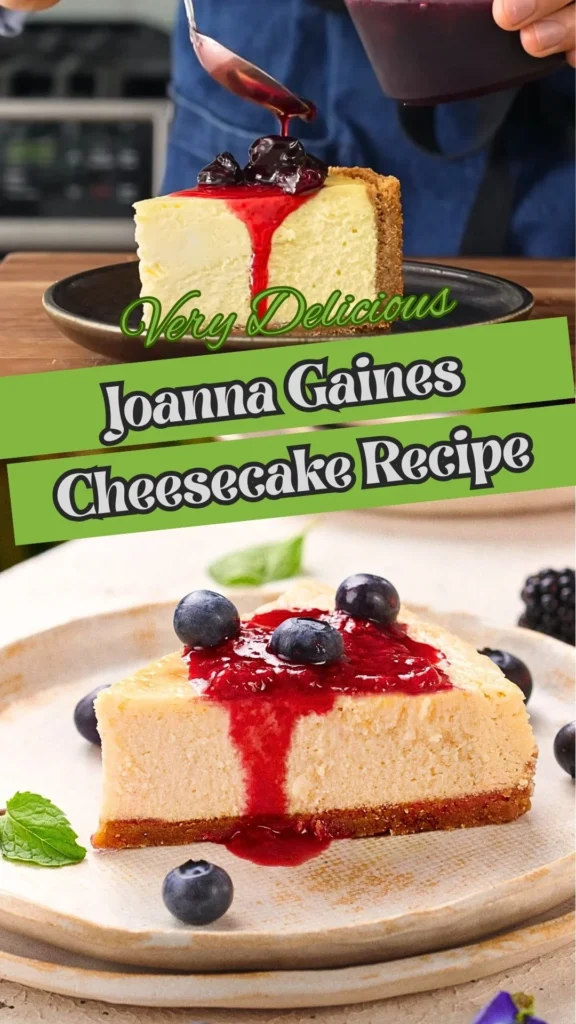 Joanna Gaines Cheesecake