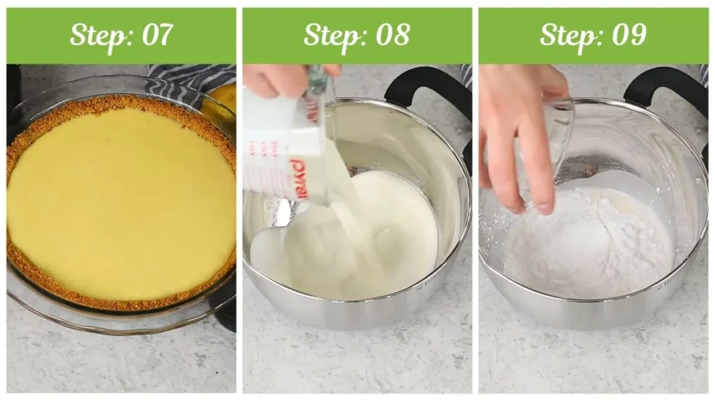 Preparing the Joanna Gaines Lemon Pie