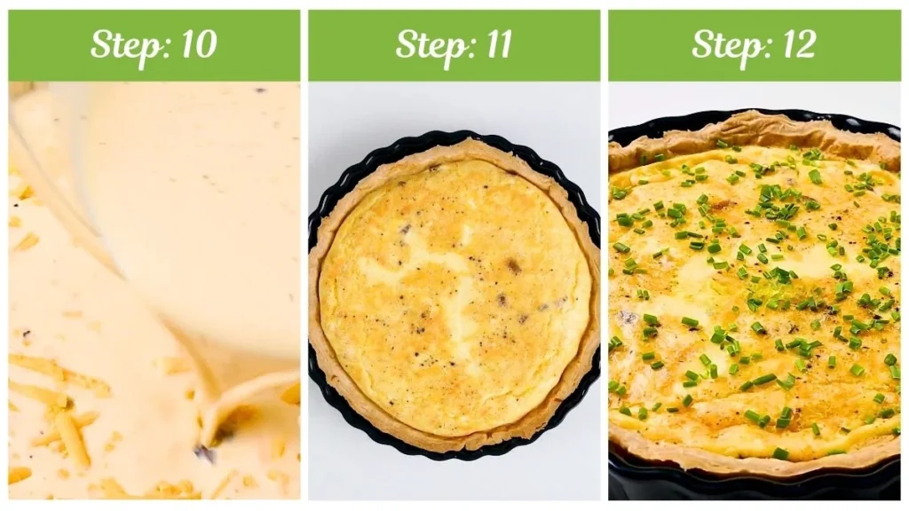 Recipe by Joanna Gaines Bacon Cheddar Quiche