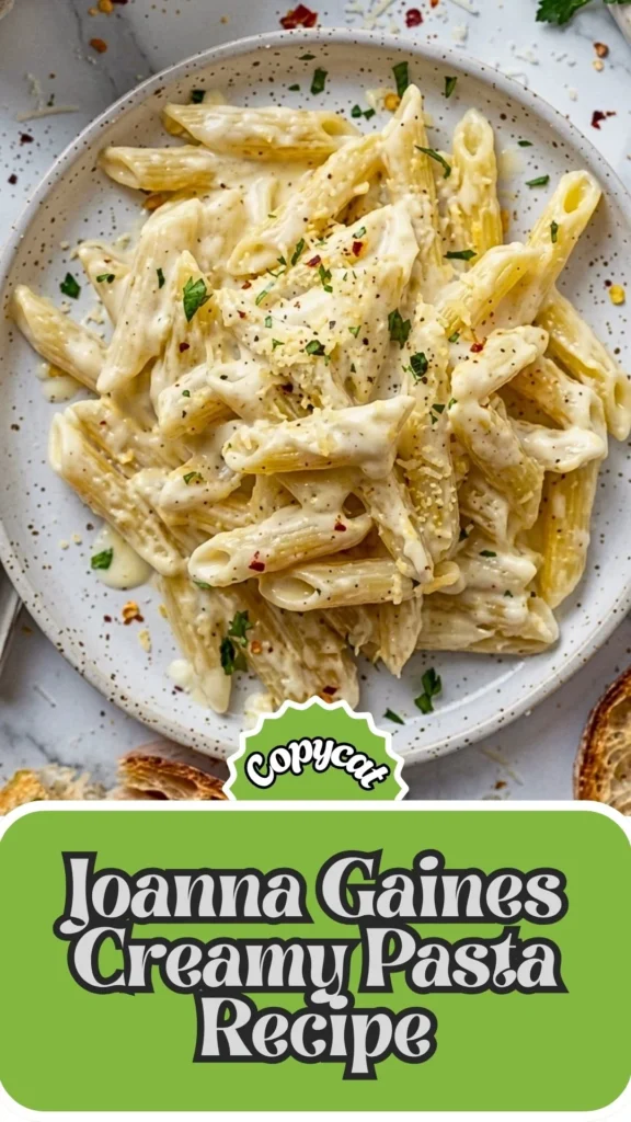 Copycat Joanna Gaines Creamy Pasta Recipe