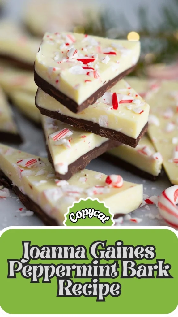 Copycat Joanna Gaines Peppermint Bark Recipe