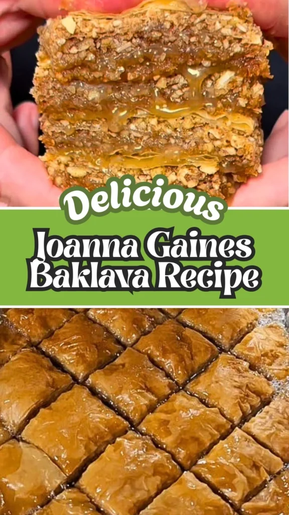 Delicious Recipe of Joanna Gaines Baklava
