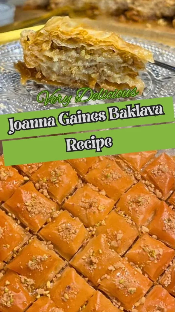 Joanna Gaines Baklava