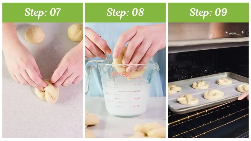 Preparing the Joanna Gaines Pretzel