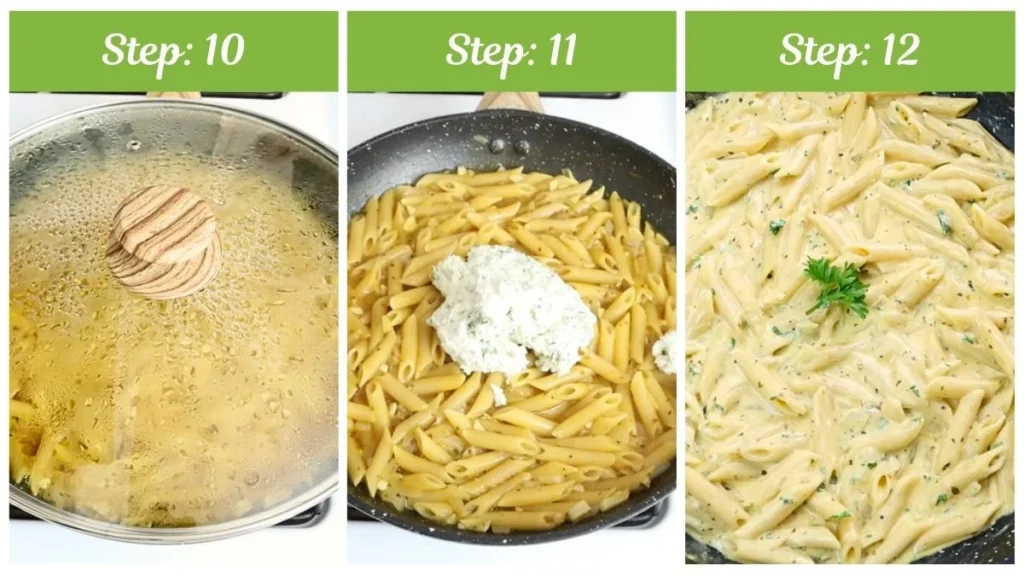 Recipe by Joanna Gaines Creamy Pasta