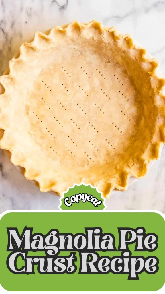 Copycat Magnolia Pie Crust Recipe