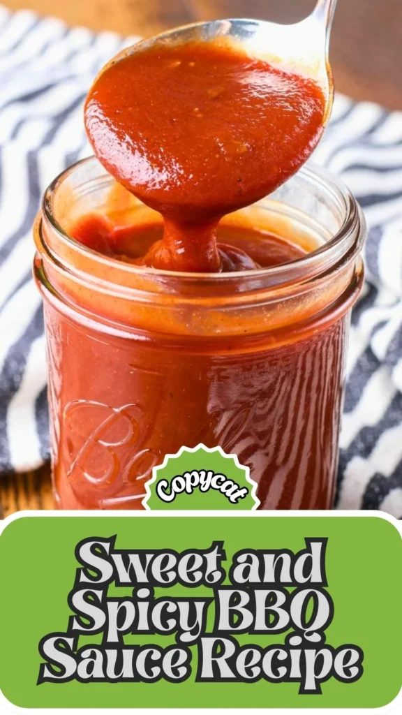 Copycat Sweet and Spicy BBQ Sauce Recipe