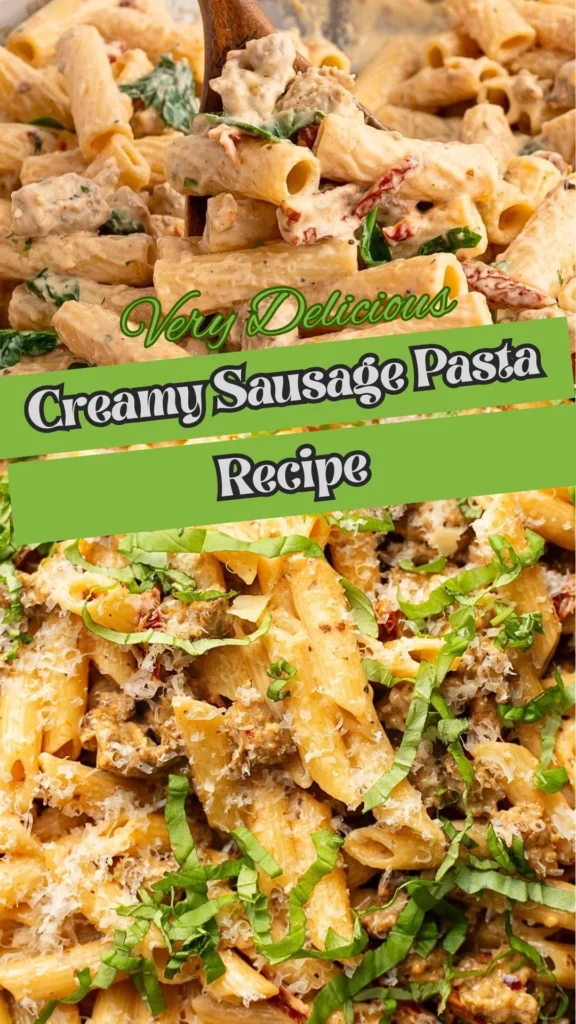 Creamy Sausage Pasta