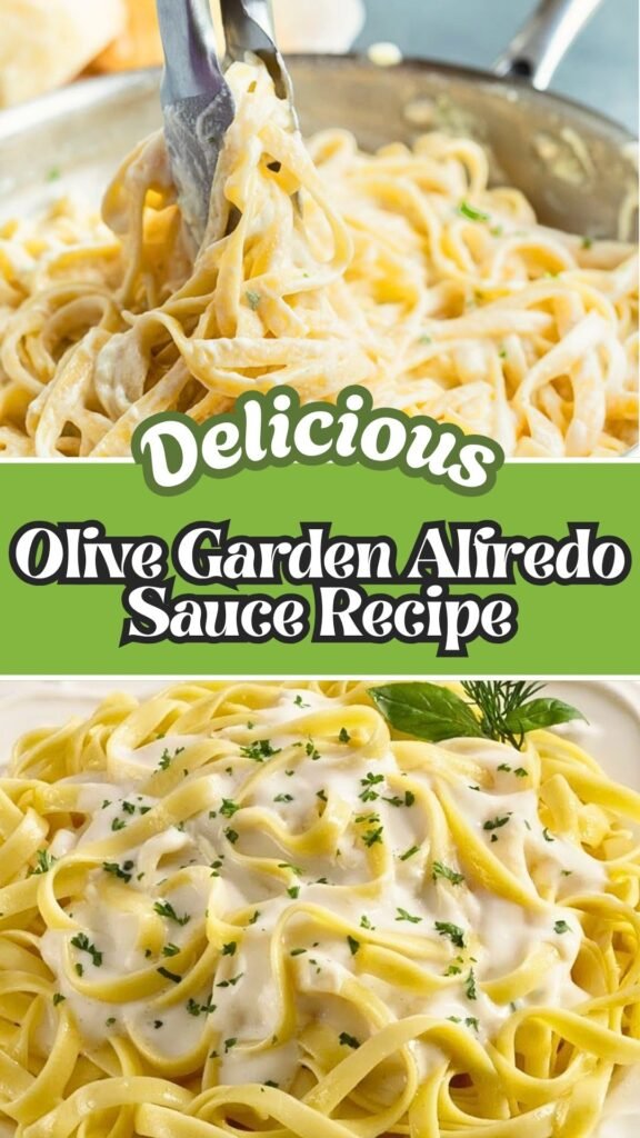 Delicious Recipe of Olive Garden Alfredo Sauce