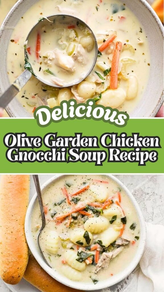Delicious Recipe of Olive Garden Chicken Gnocchi Soup