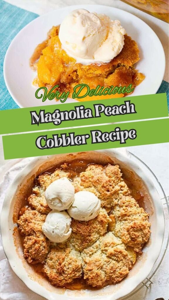 Magnolia Peach Cobbler