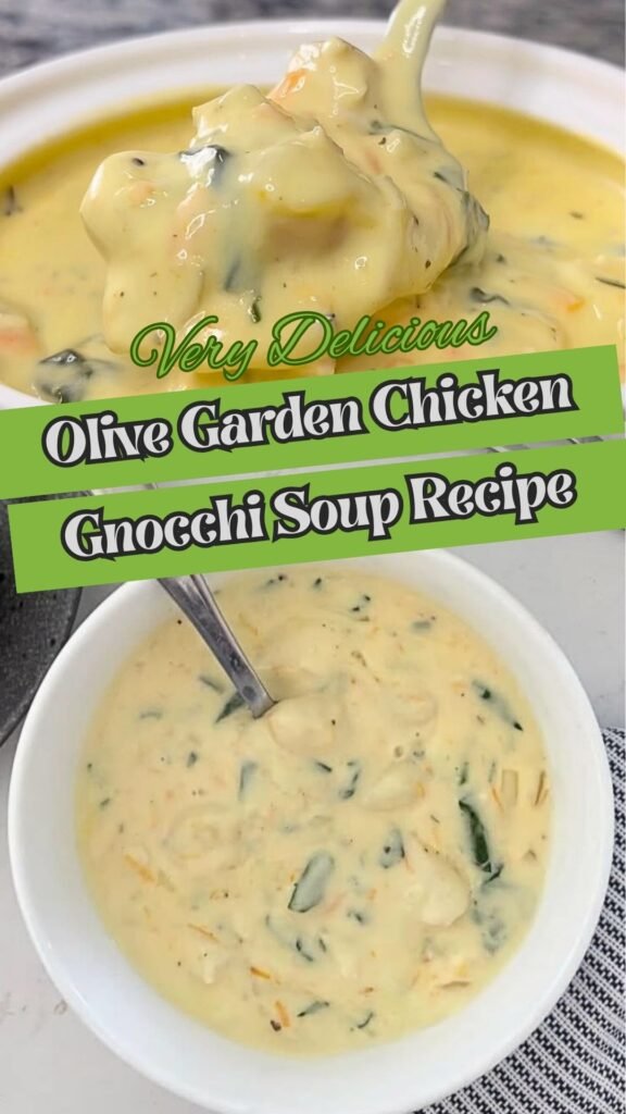 Olive Garden Chicken Gnocchi Soup
