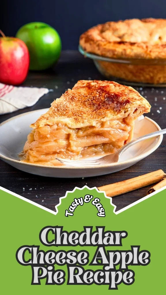 Tasty & Easy Cheddar Cheese Apple Pie Recipe