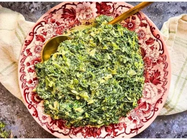 Alton Brown Creamed Spinach Recipe