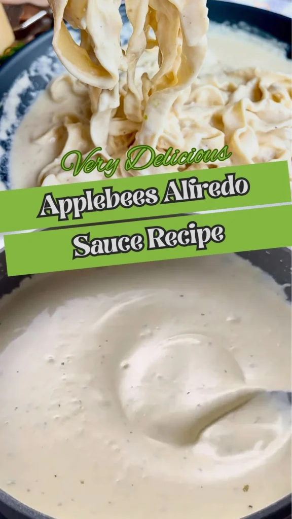 Applebees Alfredo Sauce