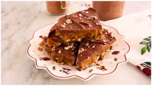 Butterscotch Toffee Cookie Bars Recipe