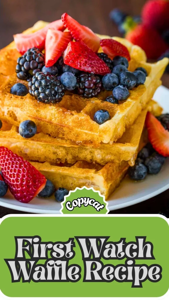 Copycat First Watch Waffle Recipe