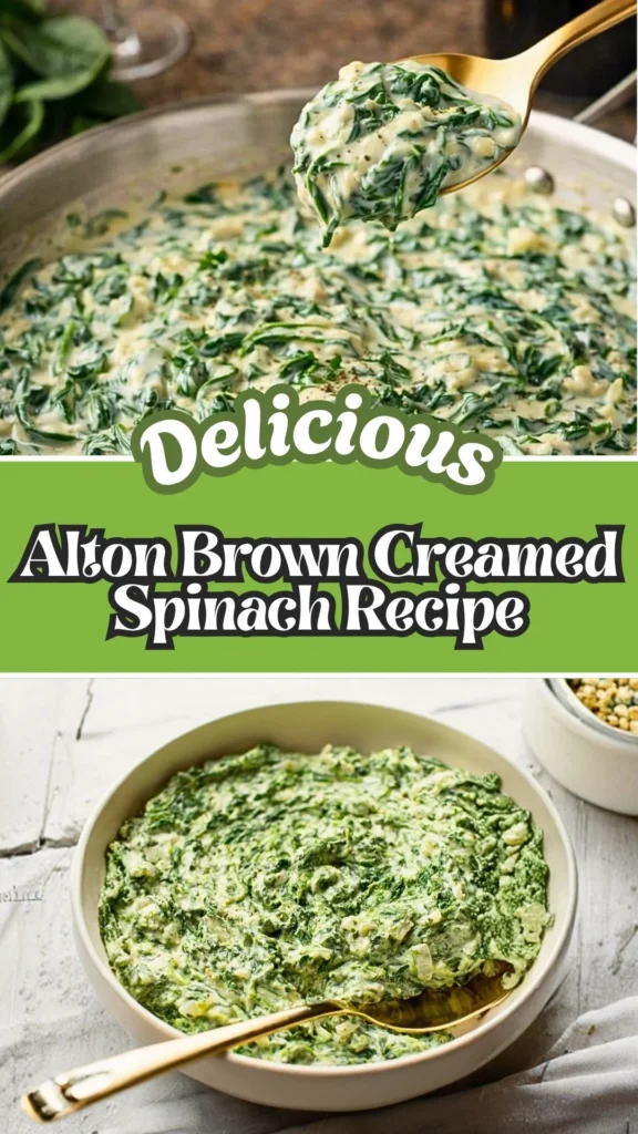 Delicious Recipe of Alton Brown Creamed Spinach