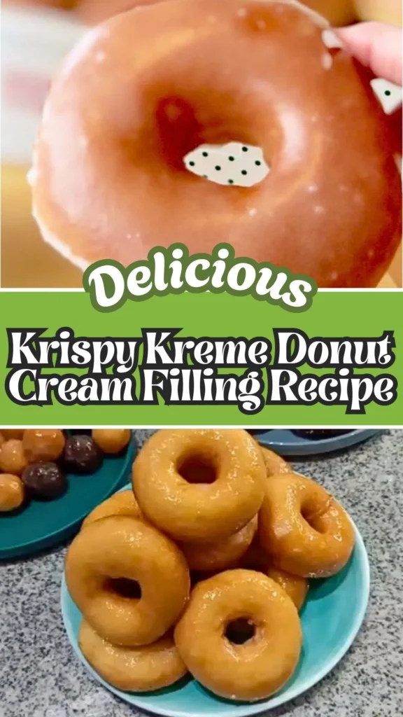 Delicious Recipe of Krispy Kreme Donut Cream Filling