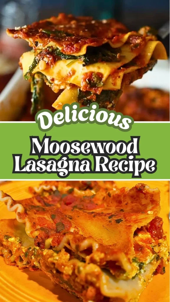 Delicious Recipe of Moosewood Lasagna