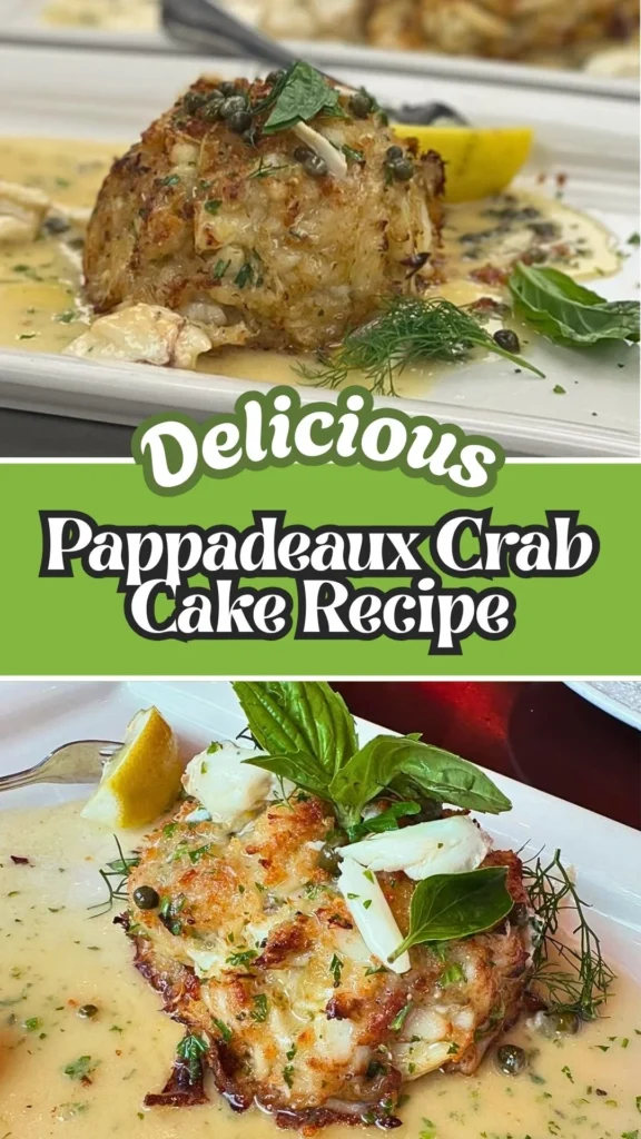 Delicious Recipe of Pappadeaux Crab Cake