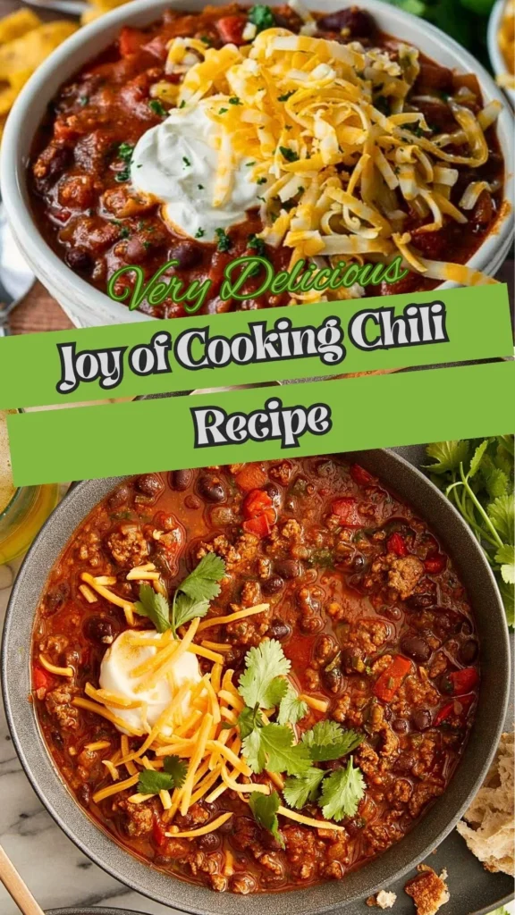 Joy of Cooking Chili