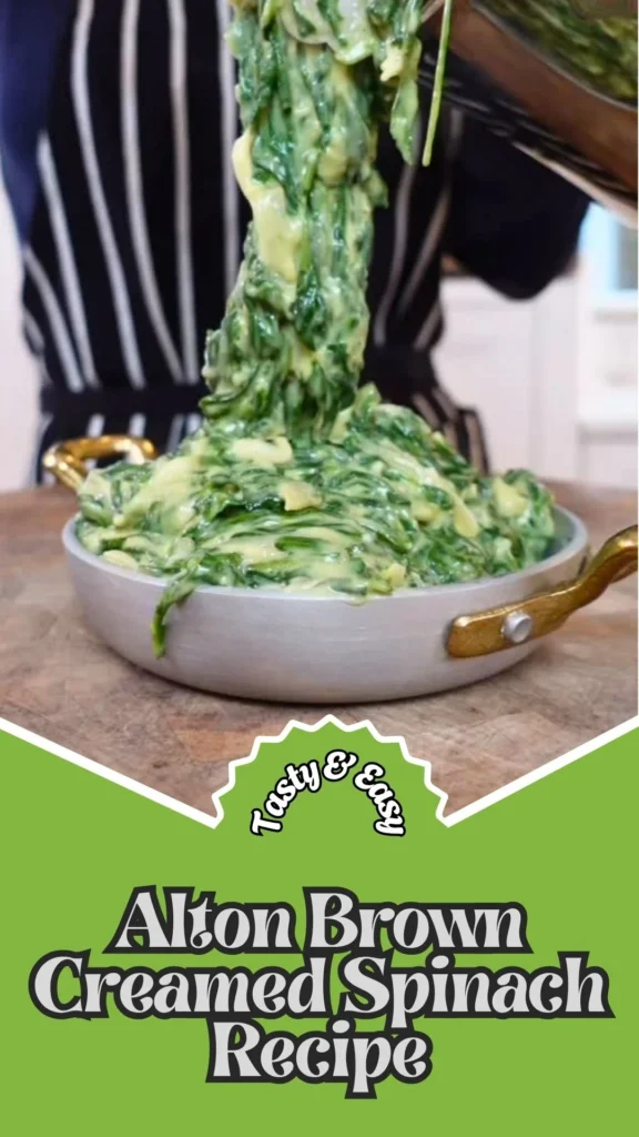Tasty & Easy Alton Brown Creamed Spinach Recipe