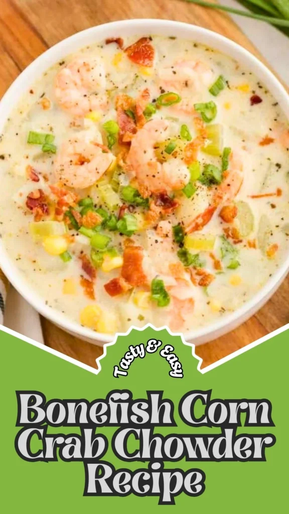 Tasty & Easy Bonefish Corn Crab Chowder Recipe