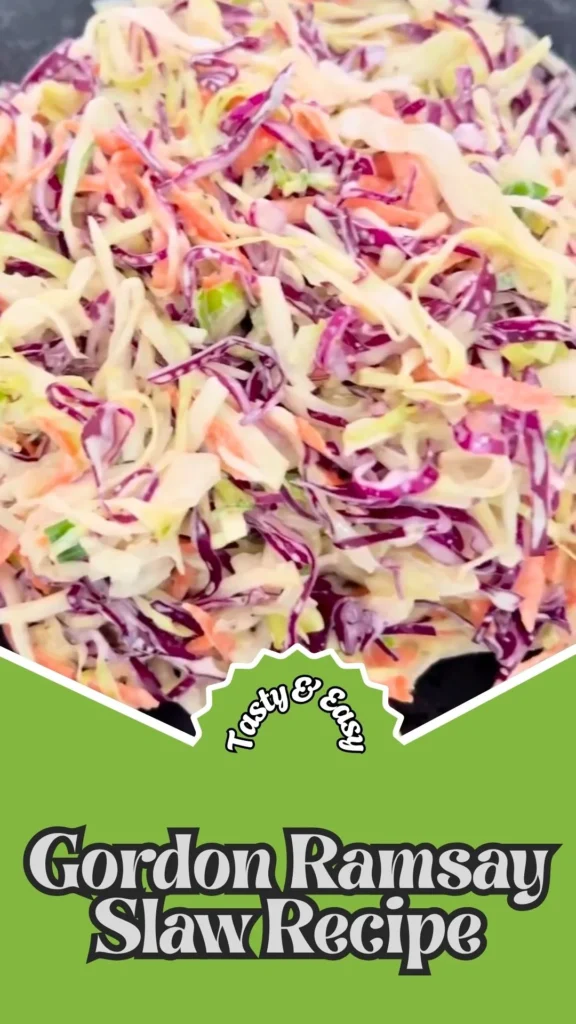 Tasty & Easy Gordon Ramsay Slaw Recipe