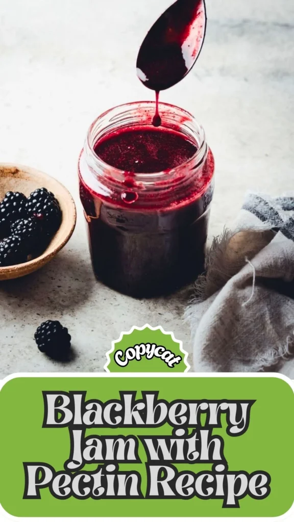 Copycat Blackberry Jam with Pectin Recipe