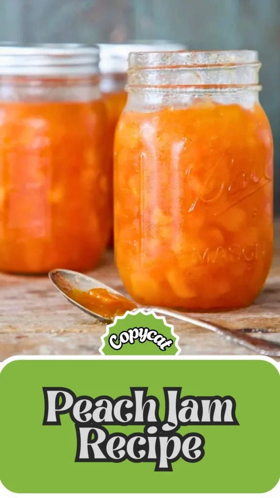Copycat Peach Jam Recipe