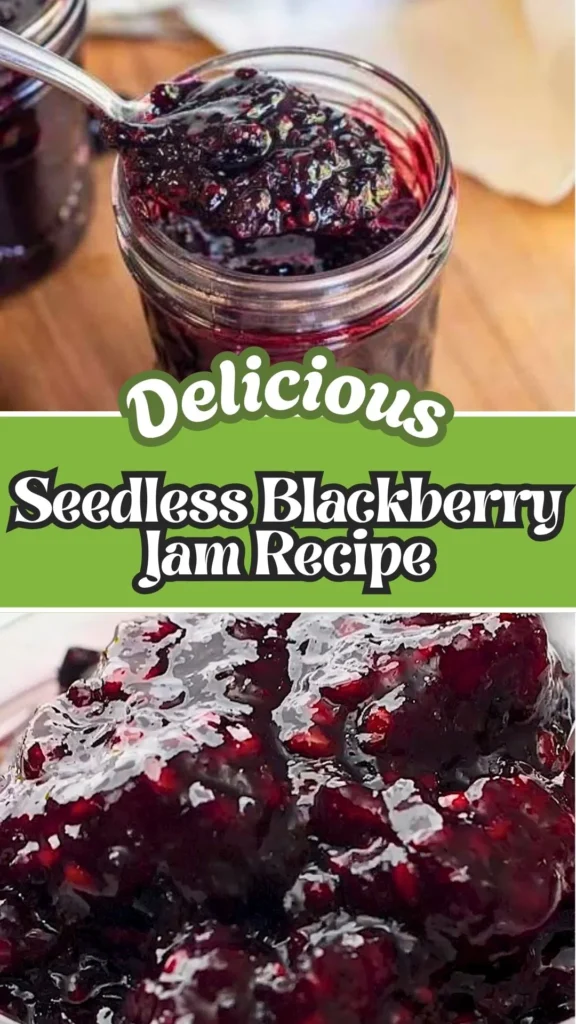 Delicious Recipe of Seedless Blackberry Jam