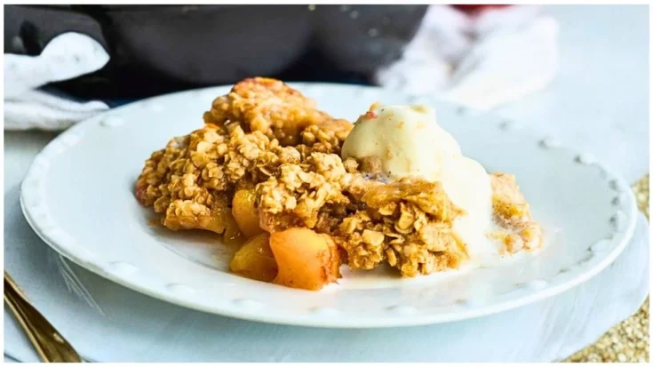 Fresh Peach Crisp Recipe