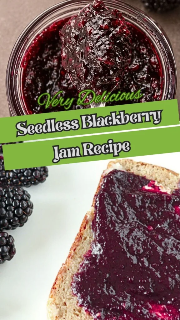 Seedless Blackberry Jam