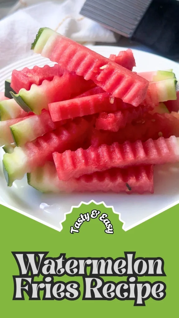 Tasty & Easy Watermelon Fries Recipe