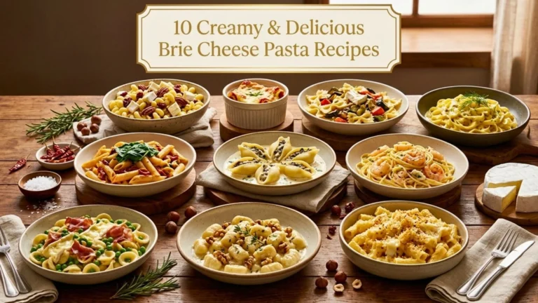 10 Creamy & Delicious Brie Cheese Pasta Recipes