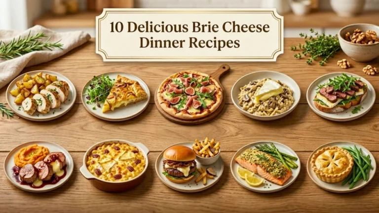 10 Delicious Brie Cheese Dinner Recipes