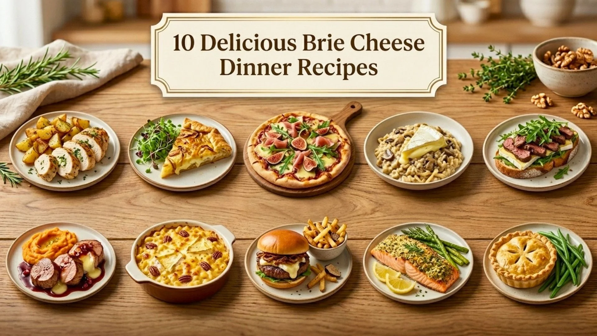 10 Delicious Brie Cheese Dinner Recipes